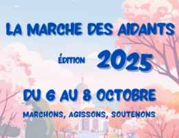 Illustration de la marche des aidants dans les bouches du rhone du 6 au 8 octobre