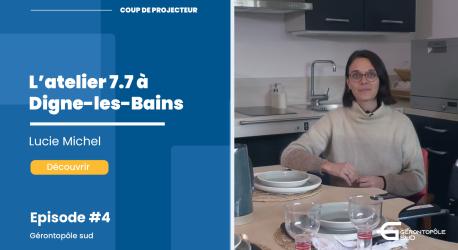 Vignette youtube pour la video coup de projecteur de l'atelier 7.7